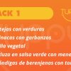 Menús bajos en calorías a domicilio.